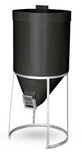 SILO 200 LITRE WITH LID & GAL STAND