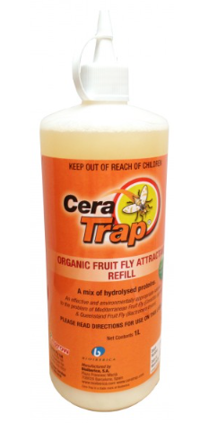 CERA FRUIT FLY TRAP REFILL 1L