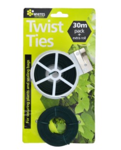 TWIST TIE HD 30M+30M BONUS GRN
