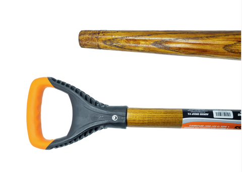 WOODEN SHOVEL D HANDLE STRAIGHT 85CM