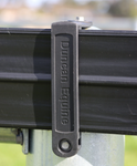 BLACK 4" STALLION RAIL TOP BRACKET 