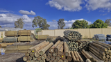 TREATED PINE POST RL7 175MM - 200MM [Len:2.1M]