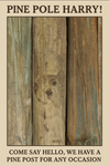 TREATED PINE POST RL7 175MM - 200MM [Len:2.1M]