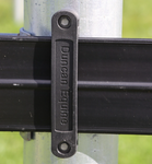 BLACK 4" STALLION RAIL SIDE BRACKET 