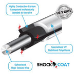 WHITE 400M ROLL SHOCKCOAT [Sz:400M SZ:WHITE]
