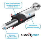 BLACK 200M ROLL SHOCKCOAT