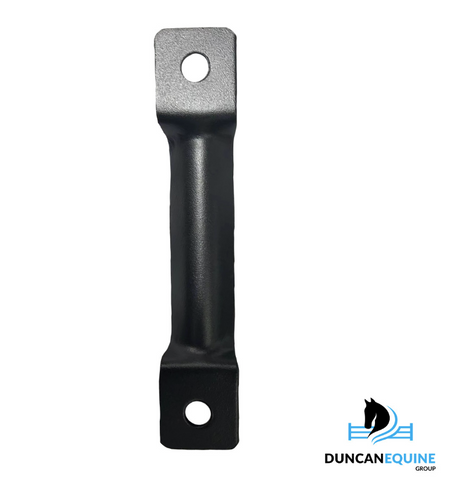 WHITE 4" STALLION RAIL SIDE CORNER BRACKET NON-INSULATED [Cl:WHITE]