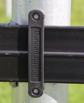 WHITE 4" STALLION RAIL SIDE BRACKET 