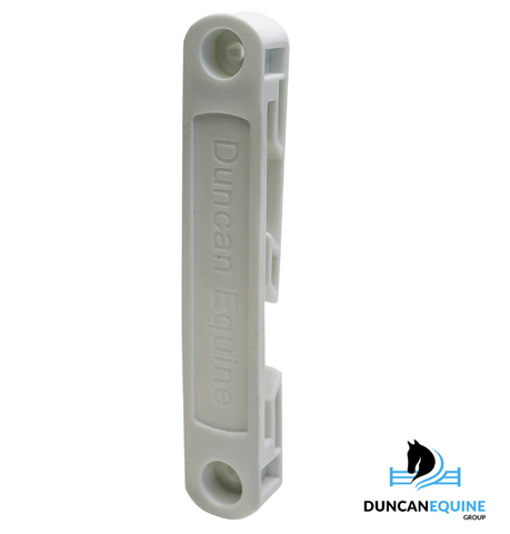 WHITE 5" STALLION RAIL SIDE BRACKET
