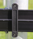 WHITE 5" STALLION RAIL SIDE BRACKET