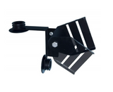 STALLION RAIL 4" TOP T BRACKET (INC END BRACKET) [Cl:BLACK]