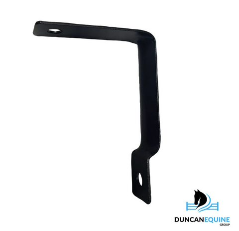 WHITE 4" STALLION RAIL TOP CORNER NON-INS BRACKET