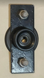 STALLION RAIL 4" SWIVEL JOINING BRACKET INC TWO END BRACKETS [Cl:BLACK]