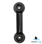 BLACK 5" STALLION RAIL SIDE CORNER BRACKET