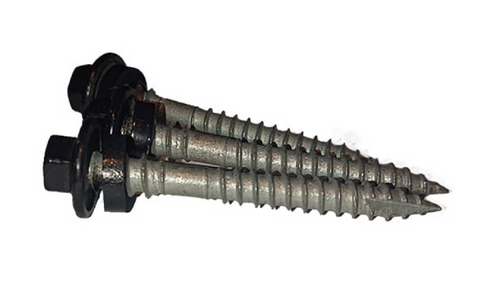 BLACK TEK SCREWS (INDIVIDUAL) - TIMBER POSTS 12g 50mm