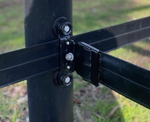 STALLION RAIL 4" SIDE T BRACKET (INC END BRACKET) [Cl:WHITE]
