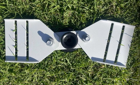 STALLION RAIL 4" SWIVEL JOINING BRACKET INC TWO END BRACKETS [Cl:WHITE]