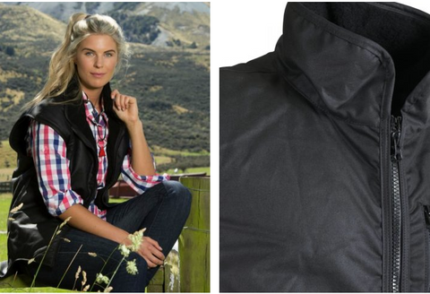 STYX OILSKIN BROWN CLASSIC WOMEN'S VEST XL