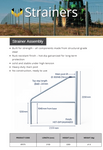 EASY FENCE STRAINER POST ASSEMBLE