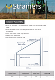 EASY FENCE STRAINER POST ASSEMBLE