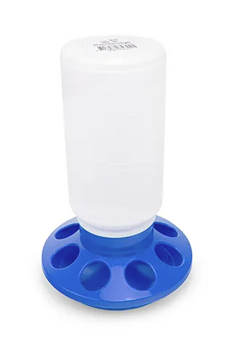 POULTRY FEEDER - 1KG - BLUE