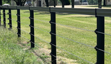 BLACK 200M ROLL SHOCKCOAT WITH TIMBER REEL