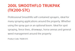 TRUKPAK 200L 12V SMOOTHFLO