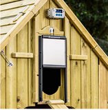 CHICKENGUARD LOCKING COMBI-PRO AUTOMATIC CHICKEN COOP DOOR