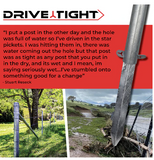 DRIVE-TIGHT STRAINER POST (WITH LUGS) 100NB X 2100