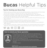 BUCAS POWER TURNOUT RUG LIGHT 140CM [Sz:6'3]