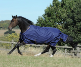 BUCAS IRISH TURNOUT RUG NAVY 150G 140CM [Sz:6'3]
