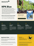 BAILEYS NPK BLUE GRANULATED 20KG