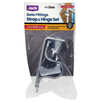 STRAP AND HINGE SET (FLAT POST) JACK