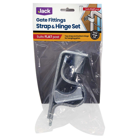 STRAP AND HINGE SET (FLAT POST) JACK