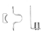 STRAP AND HINGE SET (FLAT POST) JACK