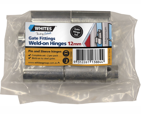 WELD-ON HINGES 12MM