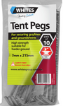TENT PEGS-7MM X 215MM PKT 10