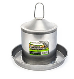 STAINLESS STEEL POULTRY DRINKER [Sz:9 LTR]