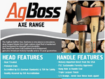 AXE 2KG WITH HICKORY HANDLE
