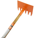 IRONSHIELD FIRE RAKE WOODEN HANDLE