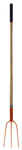 HAY FORK 3 PRONG WOOD HANDLE - AGBOSS