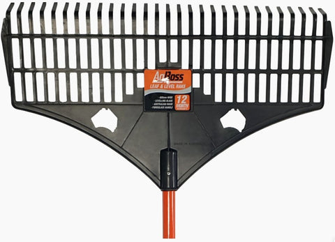 AGBOSS LEAF & LEVEL RAKE - 58CM PLASTIC