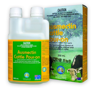 AUSMECTIN CATTLE POUR ON