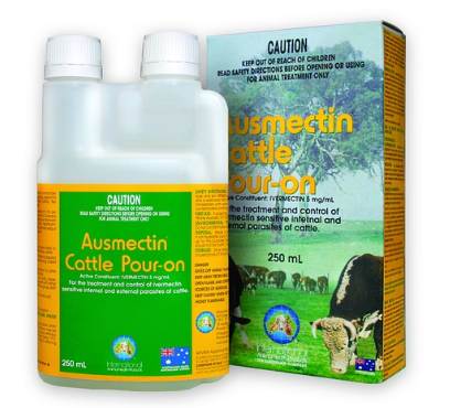 IAH AUSMECTIN CATTLE P/O 250ML