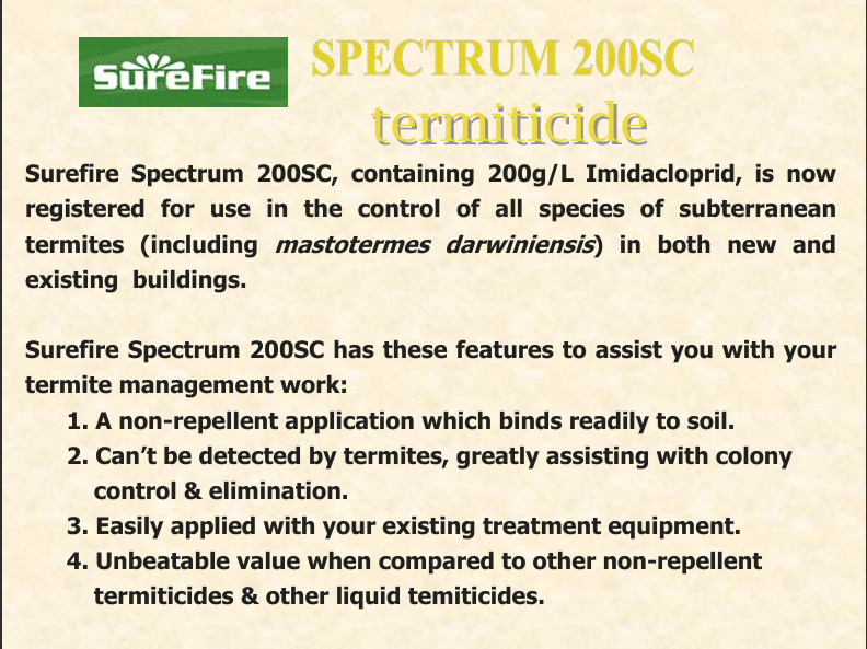 SPECTRUM 200 SC SUSPENSION CONCENTRATE INSECTICIDE – WA Farm Shop
