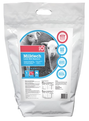 iO MILKTECH LAMB & KID MILK REPLACER 5kg (MULTI-SPECIES)