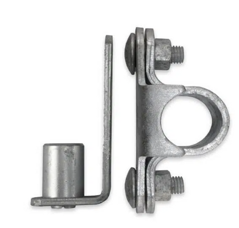 WELD ON TOP SADDLE BACKING PLATE GATE KIT 25NB