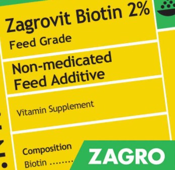 ZAGROVIT BIOTIN 2% HOOF AND COAT CONDITIONER