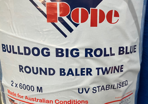 BALER TWINE LARGE ROUND BALE 6000M 2 PACK