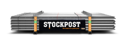 STOCKPOST GALV 180CM (6')